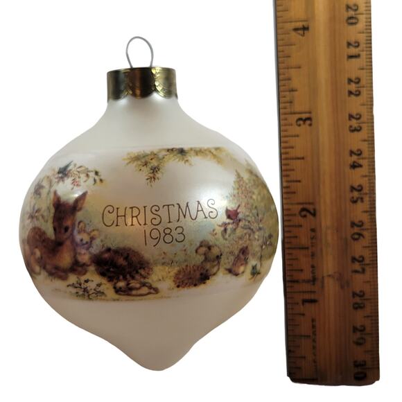 Hallmark Keepsake Christmas Ornament 1983 Mary Hamilton Animals Vintage - Picture 10 of 13